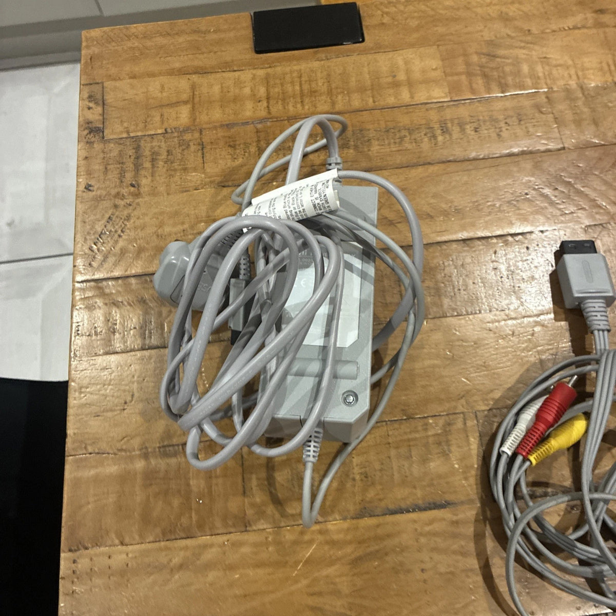Nintendo Wii Red Console Bundle with Remote, Nunchuck & Wires