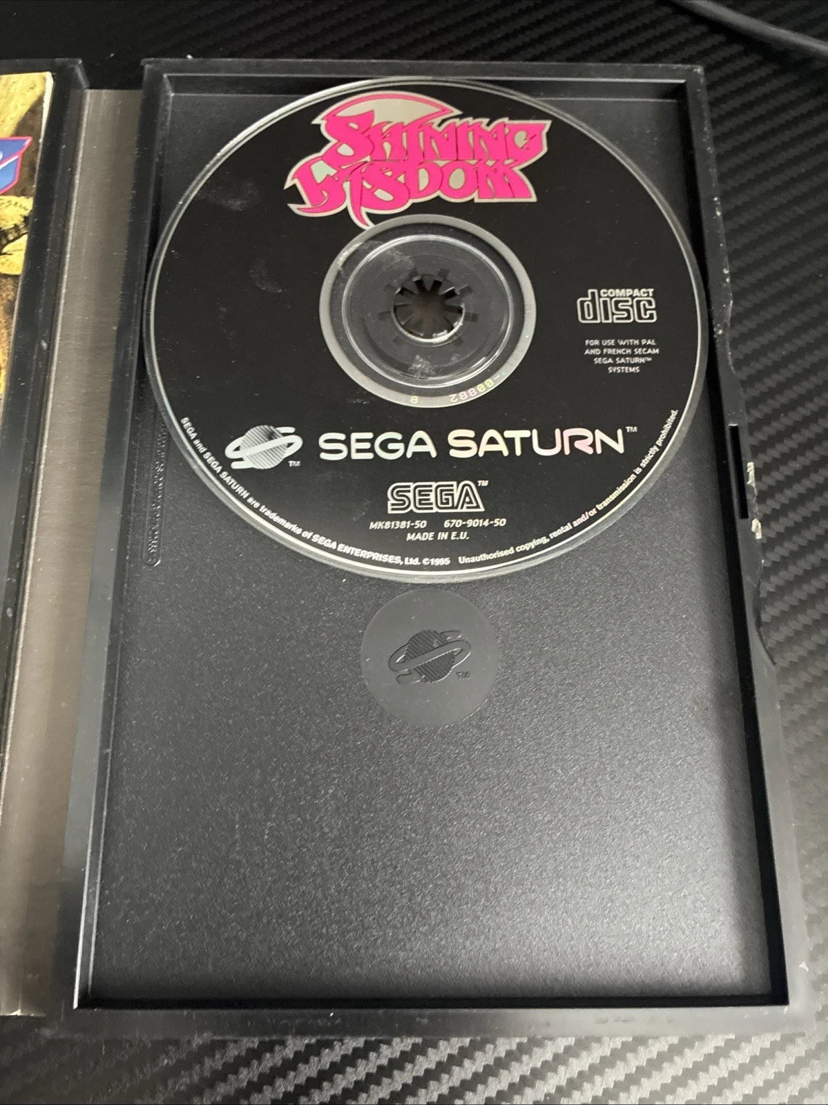 Shining Wisdom Sega Saturn Game1995 RPG Classic Fully Boxed W/ Manual