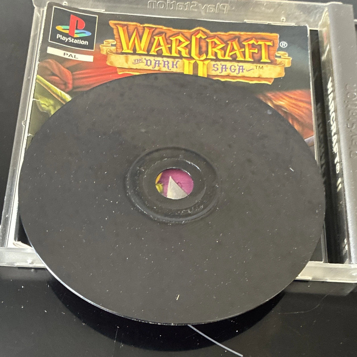 WarCraft II: The Dark Saga Sony PlayStation 1 Game Full Boxed W/ Manual