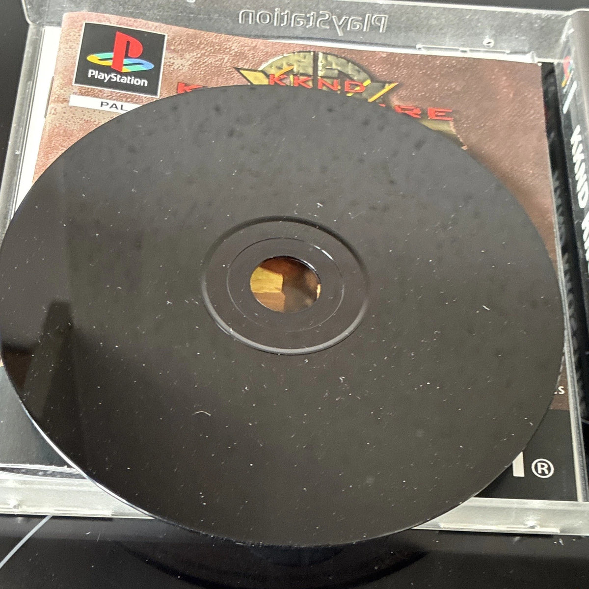 KKND Krossfire PS1 Game With Manual Rare Playstation Classic