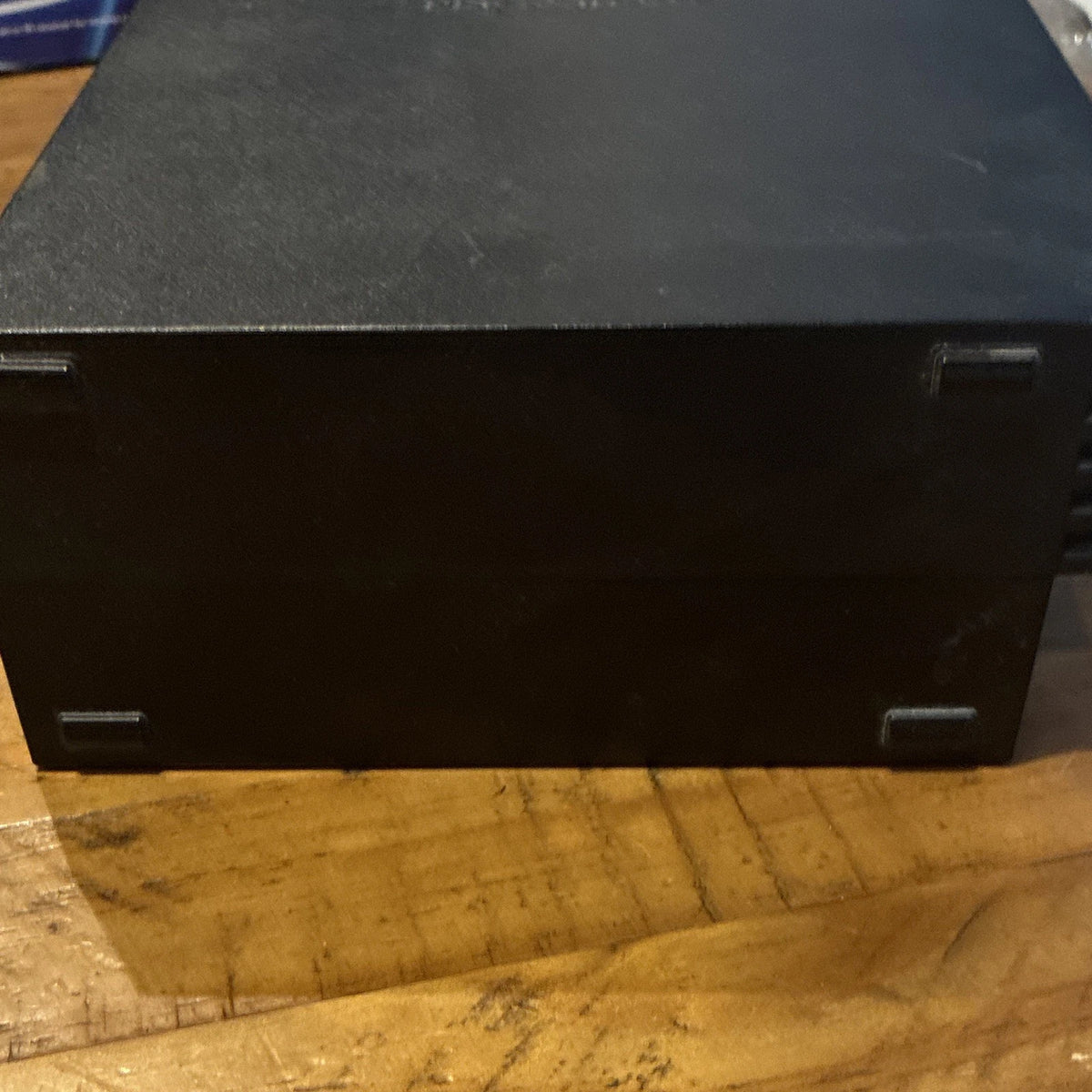 Sony PlayStation 2 PAL Black Console w/ Pad, Leads Box & Manual