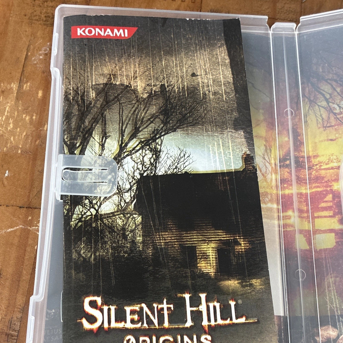 Metal Gear Solid Portable Ops / Silent Hill Origins Double Pack PSP Game W/ Manual