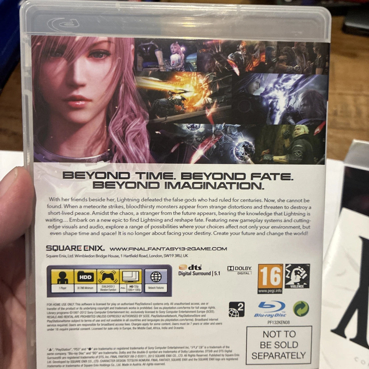 Final Fantasy XIII-2 Limited Collector's Edition Sony PlayStation 3 Game