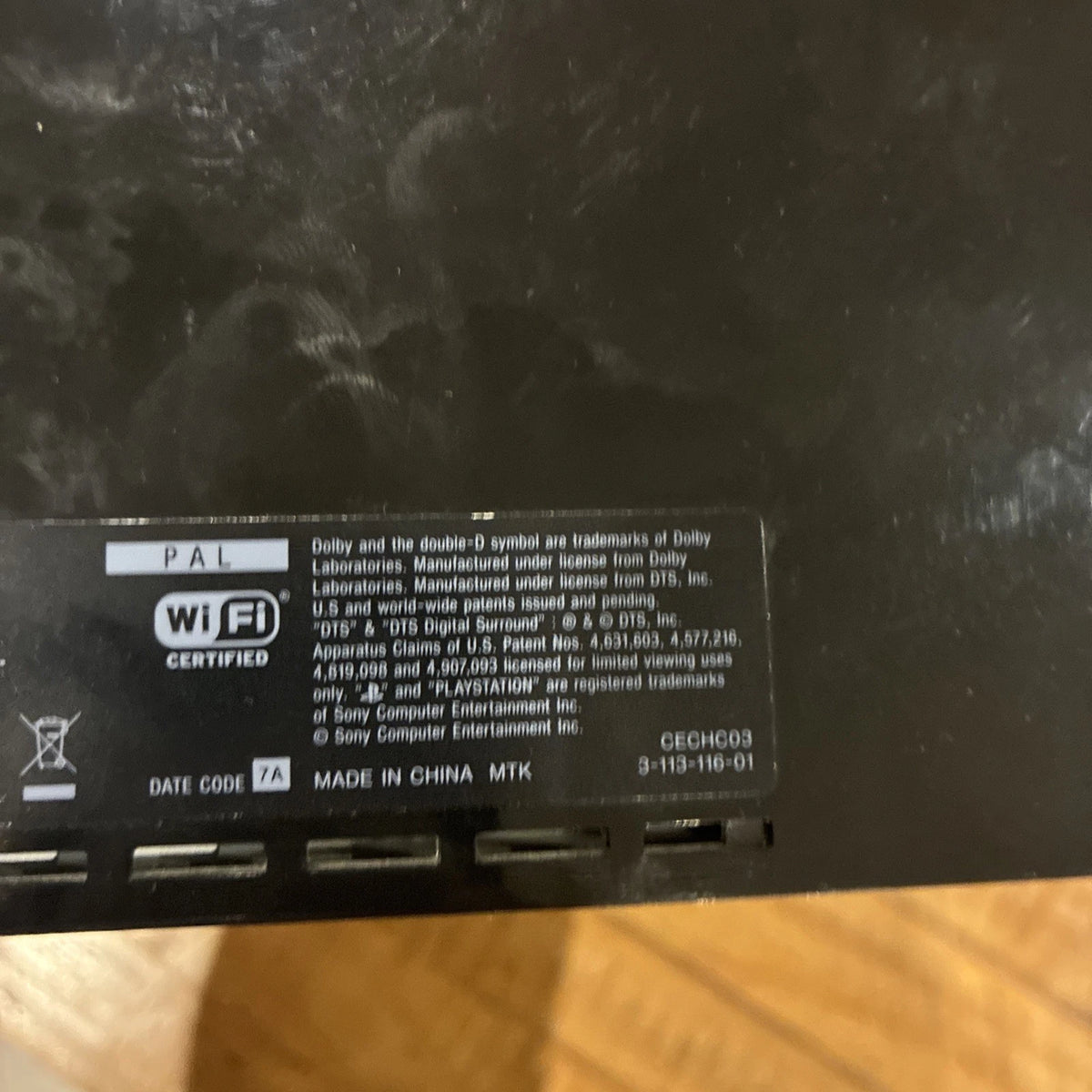 Sony PlayStation 3 60GB CECHC03 Fat Backwards Compatible Console