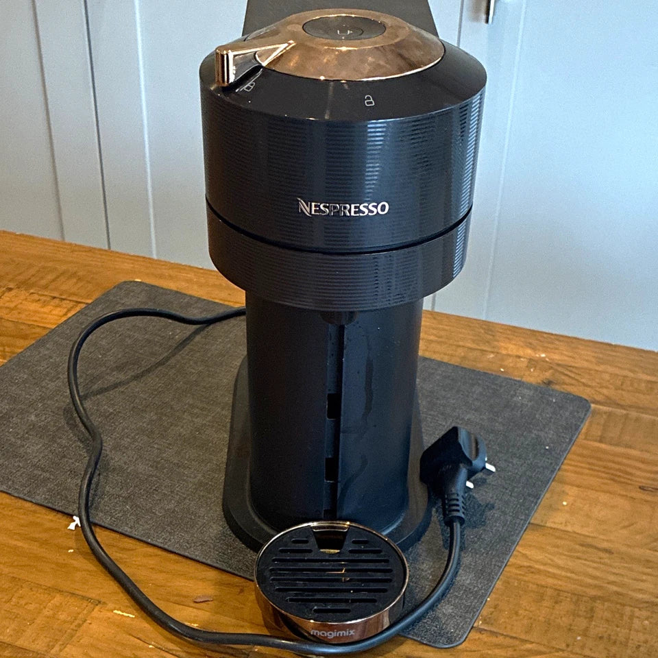 Nespresso Vertuo Black & Brass Coffee Machine