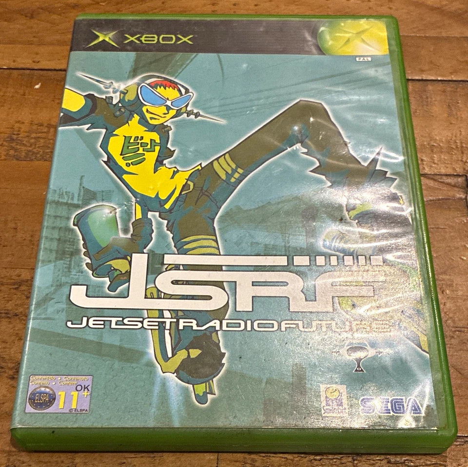 SEGA JSRF Jet Set Radio Future Microsoft Xbox PAL W/ Manual