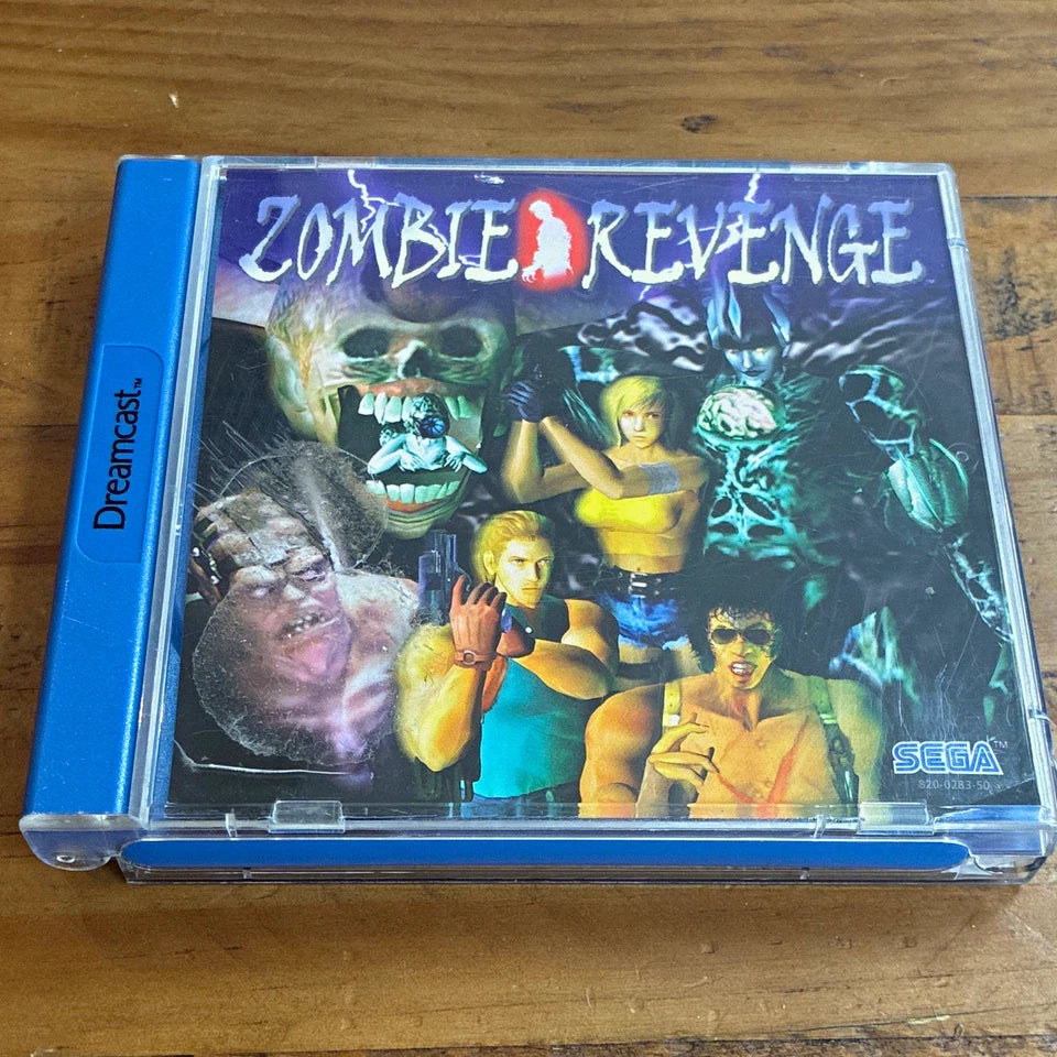 Zombie Revenge Sega Dreamcast Game (1999) Survival Horror W/ Manual