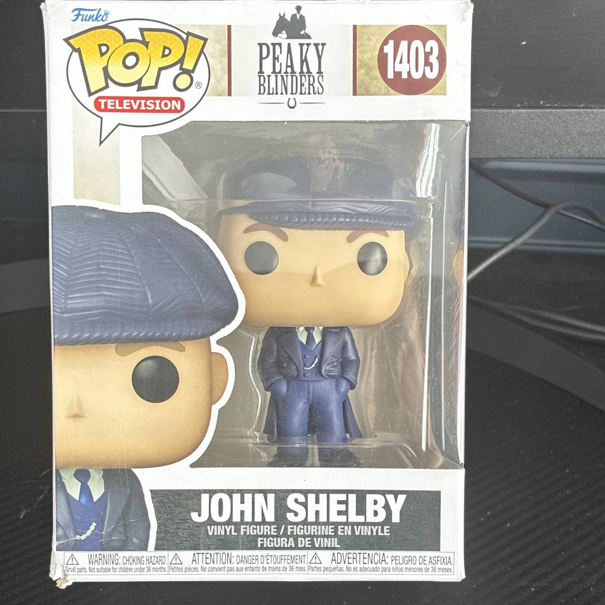 Funko Pop! John Shelby Peaky Blinders #1403 Television Collectible Figure NEW