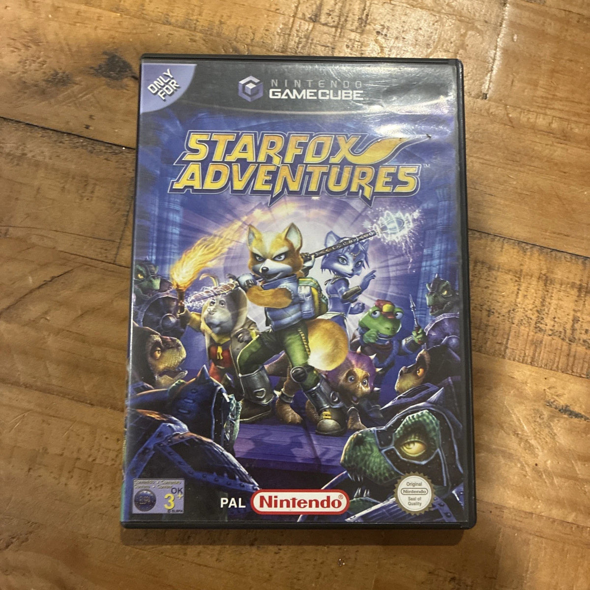 Star Fox Adventures Nintendo GameCube PAL Edition With Manual