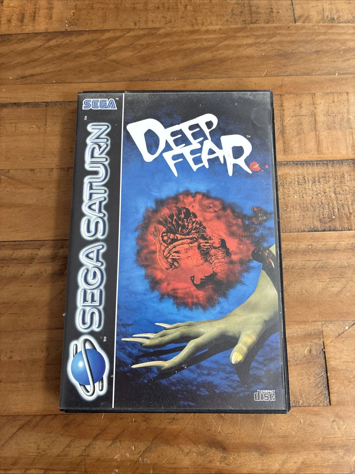 Deep Fear Sega Saturn Game In Box With Manual