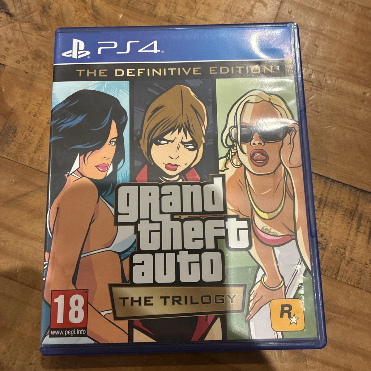Grand Theft Auto: The Trilogy Definitive Edition PlayStation 4 Game