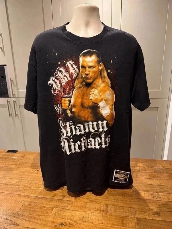 Shawn Michaels Vintage WWE T Shirt Size XL Authentic Merchandise