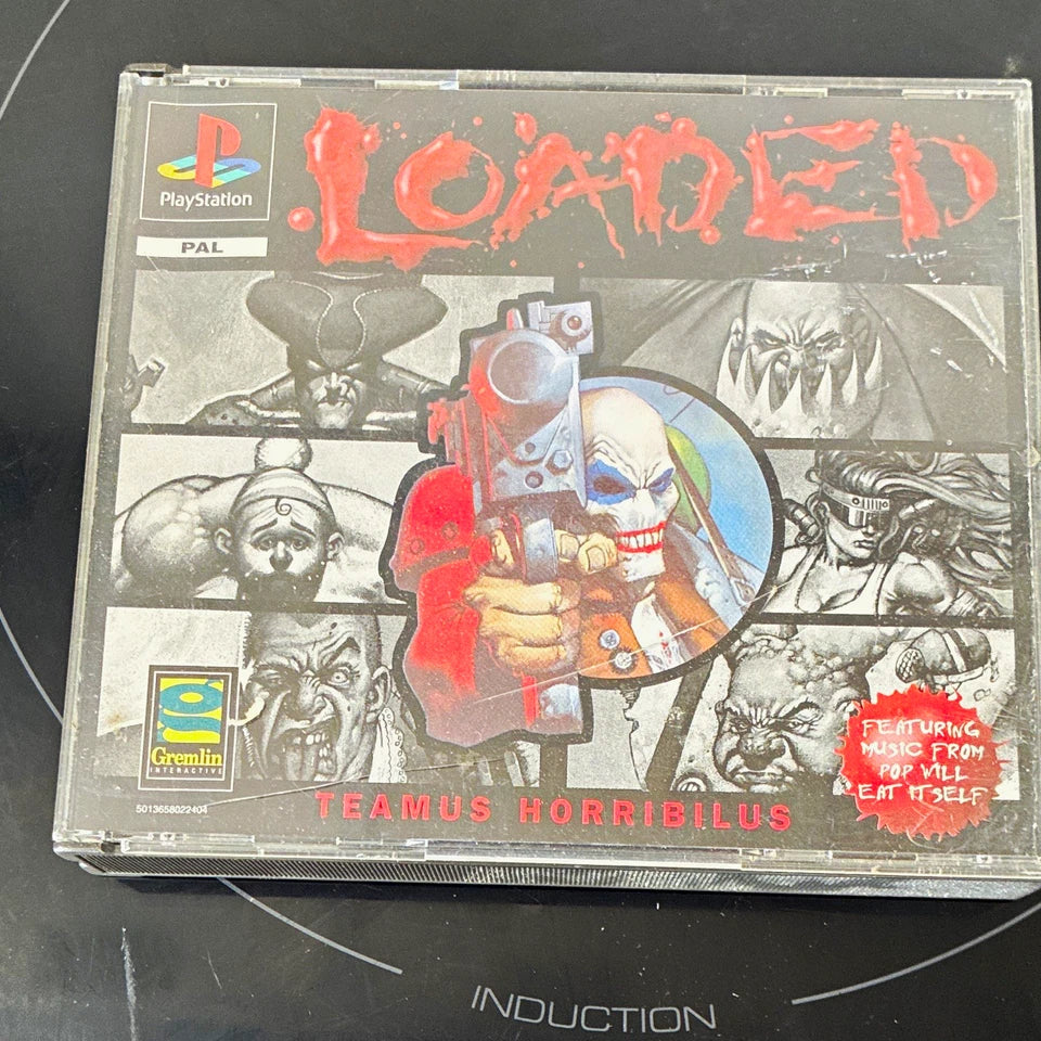 Loaded Sony PlayStation 1 Game PAL (1995) Shooter W/ Manual PS1