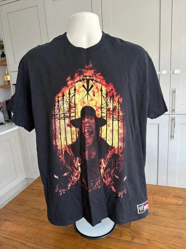 The Undertaker Vintage WWE T Shirt Size XL Authentic Merchandise