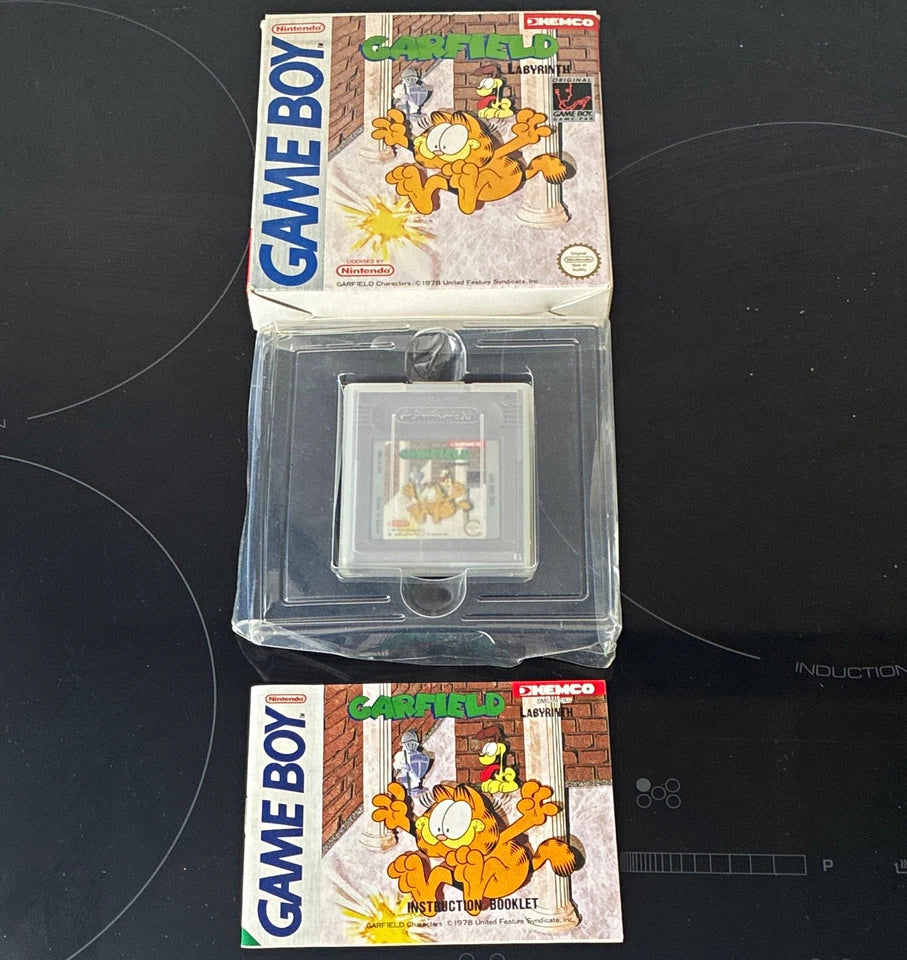 Garfield Labyrinth Nintendo Game Boy Game PAL Fully Boxed W/ Manual
