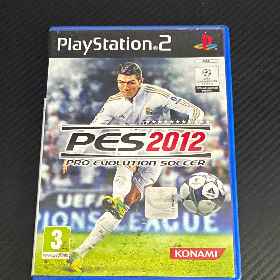 Konami PES 2012 Pro Evolution Soccer PlayStation 2 PAL W/ Manual