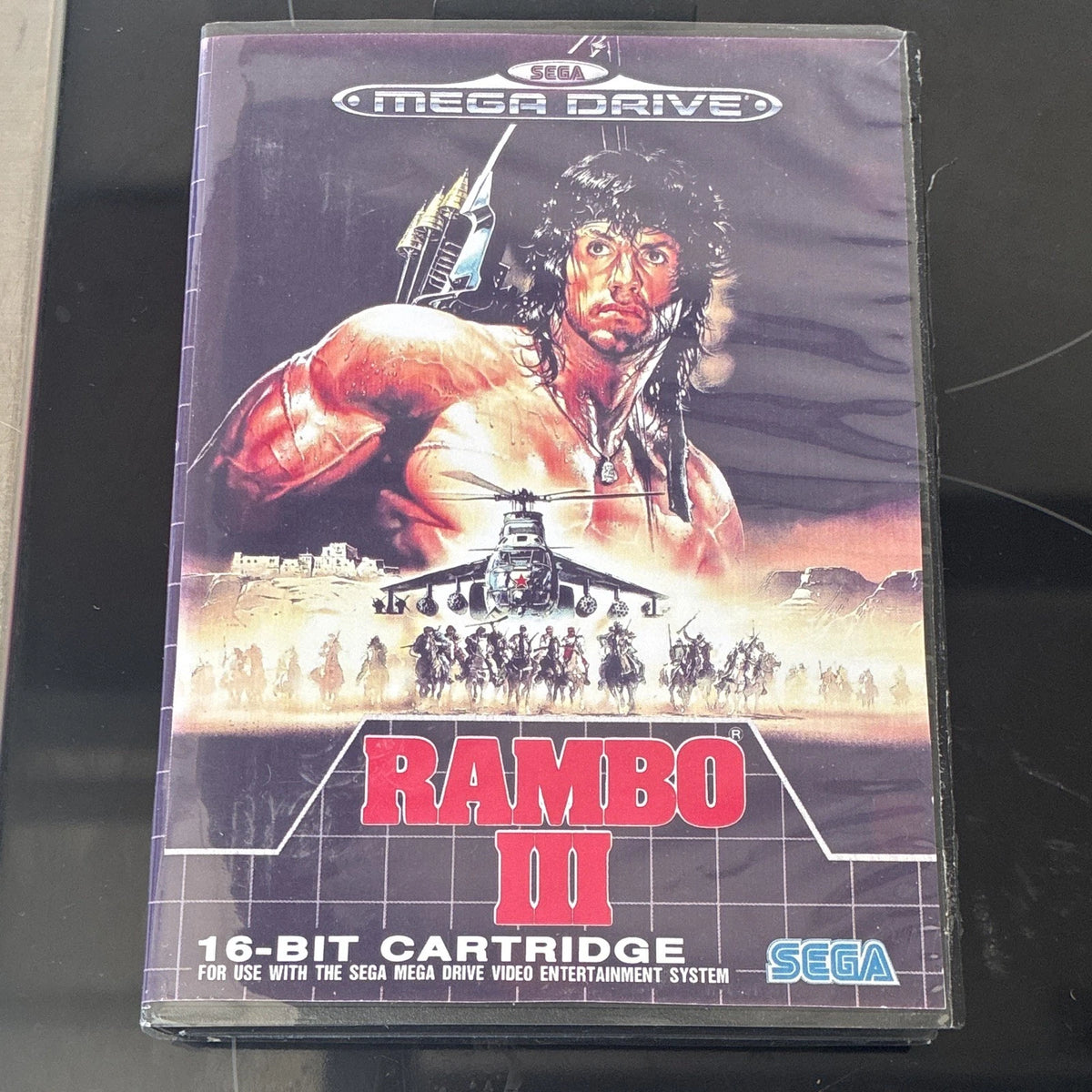 Rambo III Sega Mega Drive 1990 Action & Adventure Game Boxed