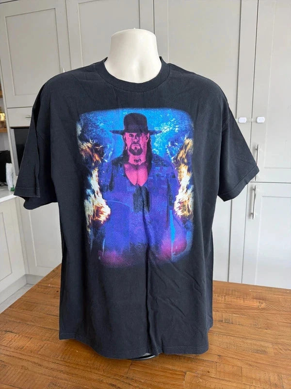 The Undertaker Vintage WWE T Shirt Size XL Authentic Merchandise