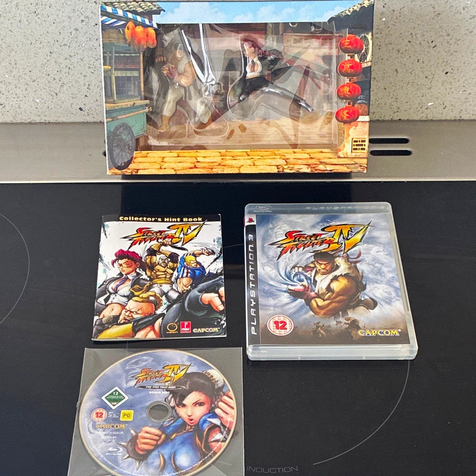 Street Fighter IV Collectors Edition PS3 Game Boxed Full Package
