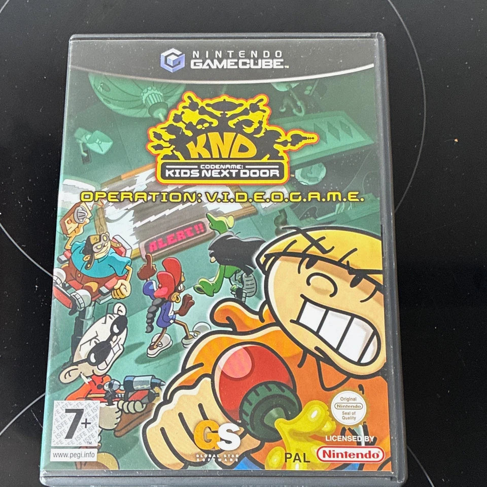 Codename: Kids Next Door - Operation Videogame GameCube Game W/ Manual