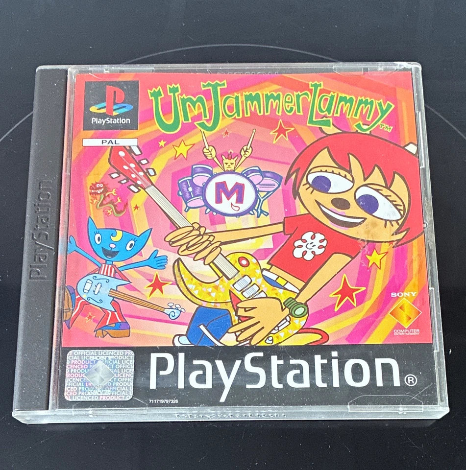 Um Jammer Lammy PlayStation 1 Game Fully Boxed W/ Manual