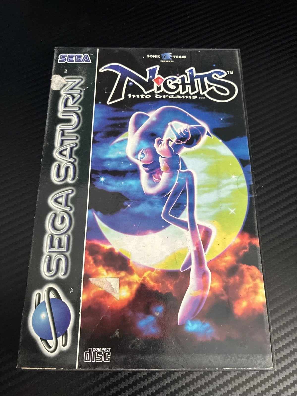Nights Into Dreams Sega Saturn Game PAL Boxed With Manual