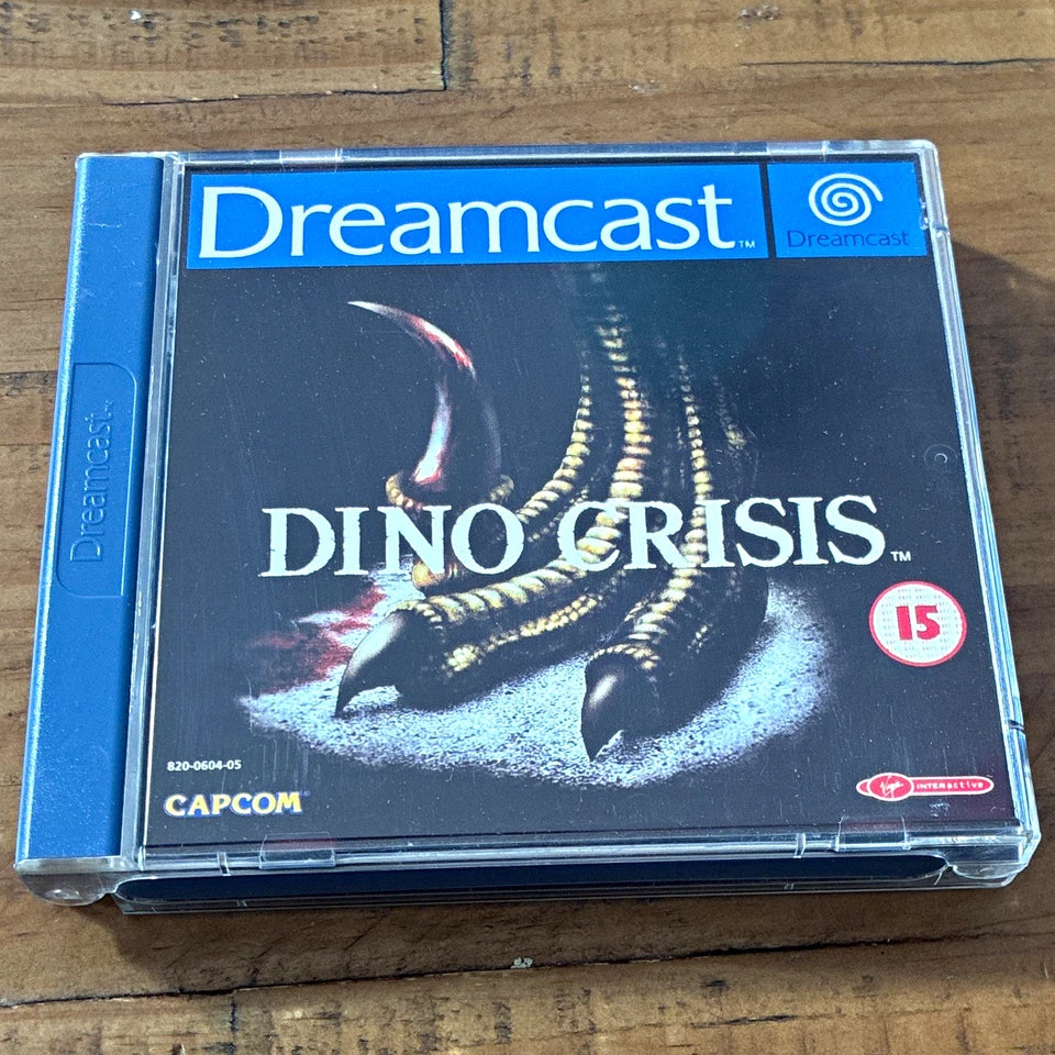 Dino Crisis Sega Dreamcast Game Boxed With Manual