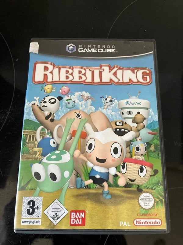 Ribbit King Nintendo Gamecube Game Boxed With Manual