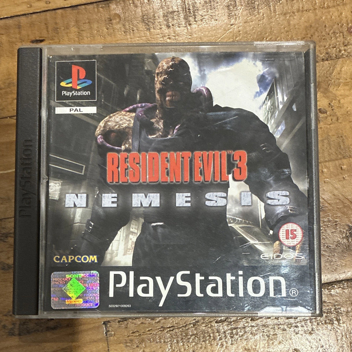 Resident Evil 3: Nemesis Sony PlayStation 1 Game PAL (1999) W/ Manual