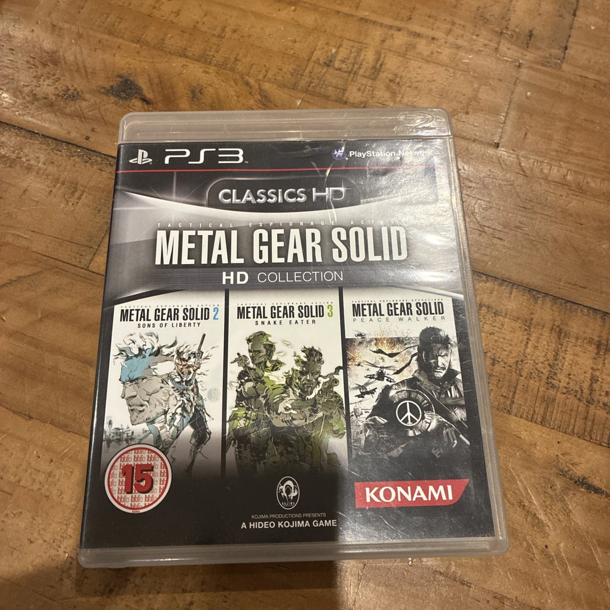 Metal Gear Solid HD Collection PS3 Game With Manual