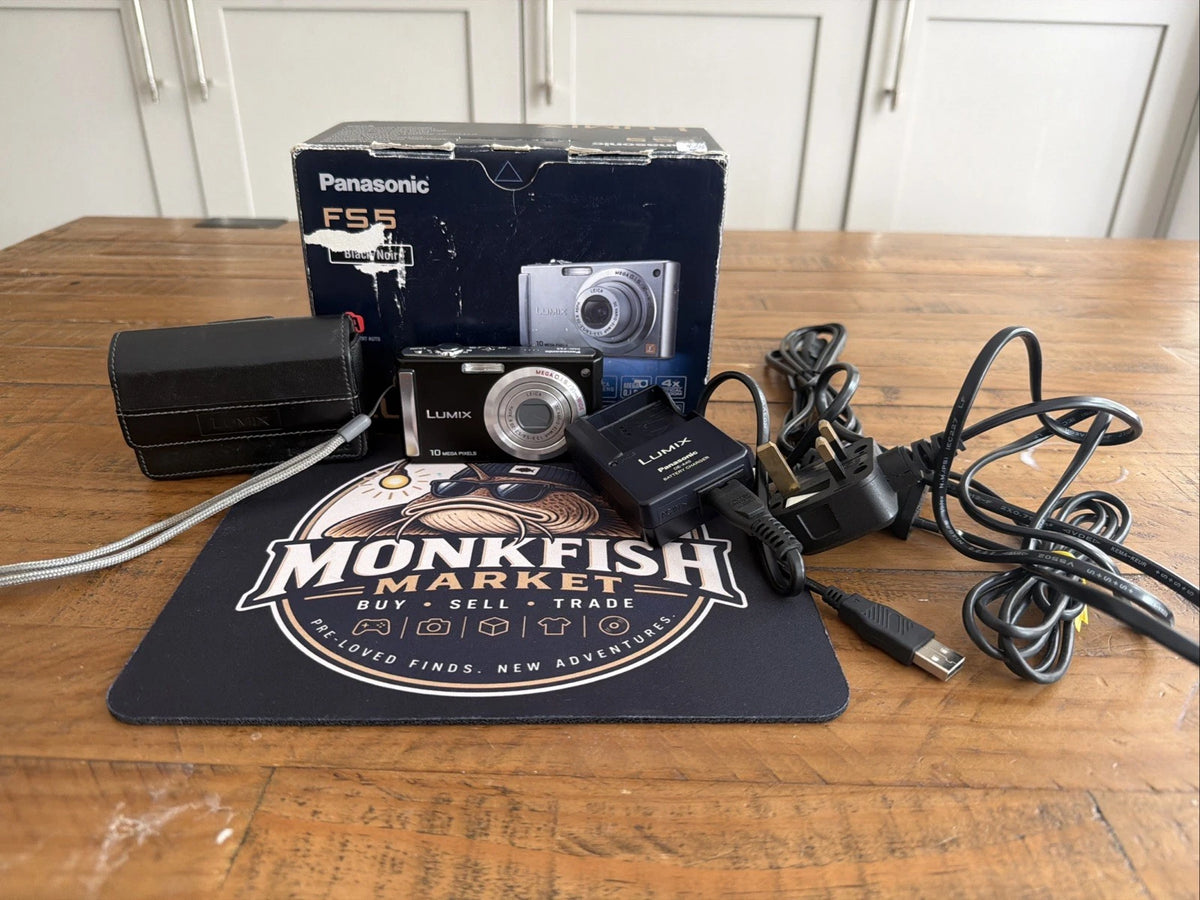 Panasonic Lumix DMC-FS5 With Box,case,battery Charger & European Charger