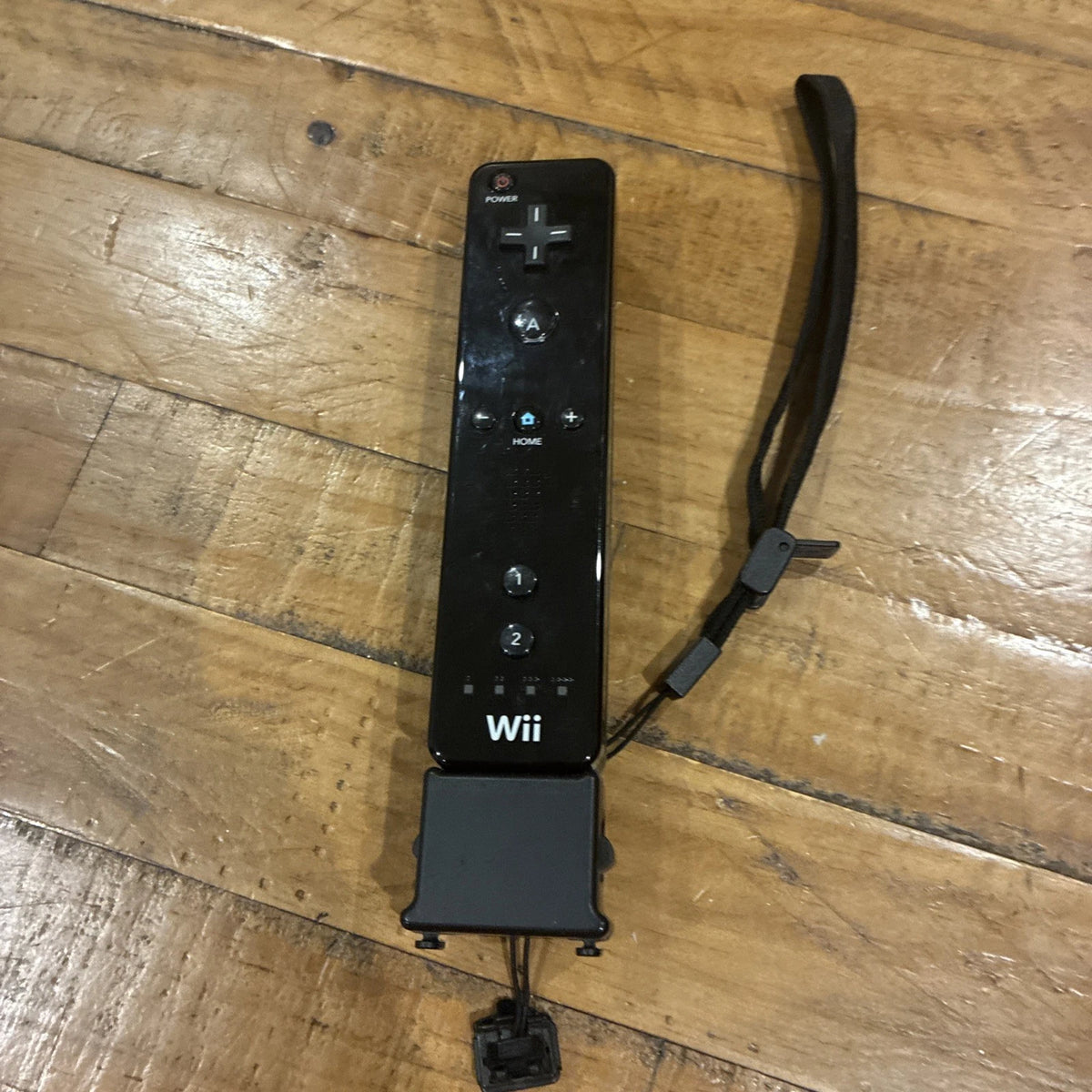 Nintendo Wii Black Console Bundle With Controller, Nunchuk & Leads