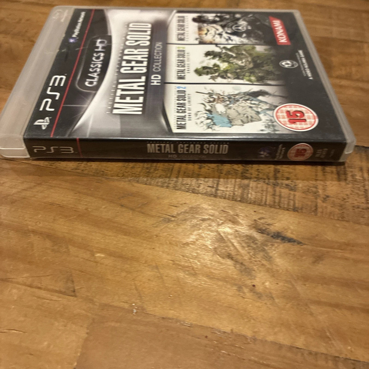 Metal Gear Solid HD Collection PS3 Game With Manual