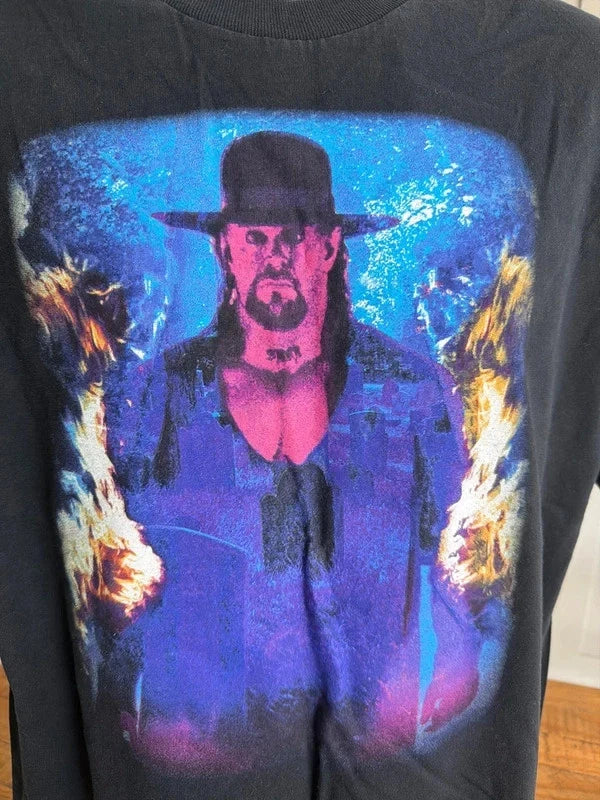 The Undertaker Vintage WWE T Shirt Size XL Authentic Merchandise