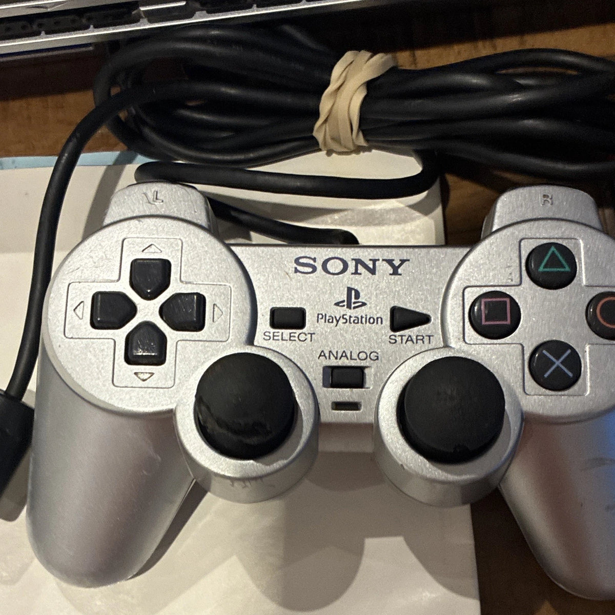 Sony PlayStation 2 Satin Silver Console Boxed Bundle 2 Pads & Buzz! PS2