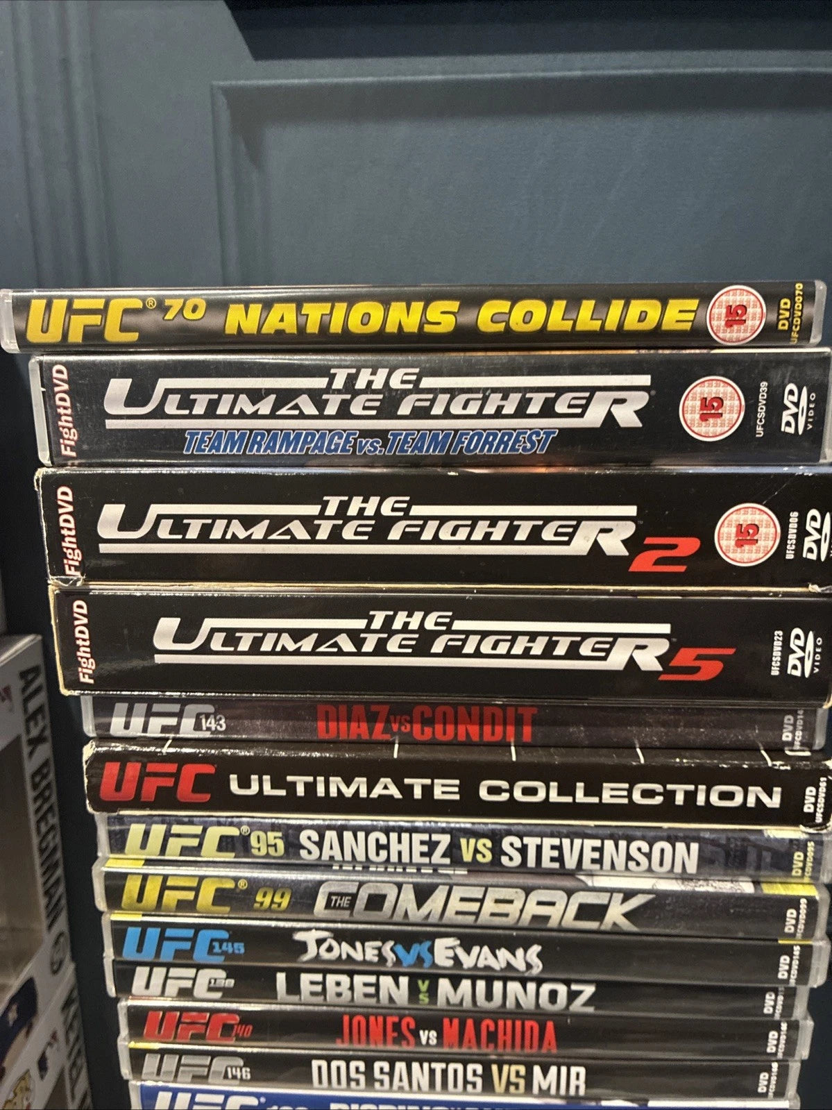 29 UFC DVDs Including Numbered PPV Cards & Ultimate Fighters Bundle
