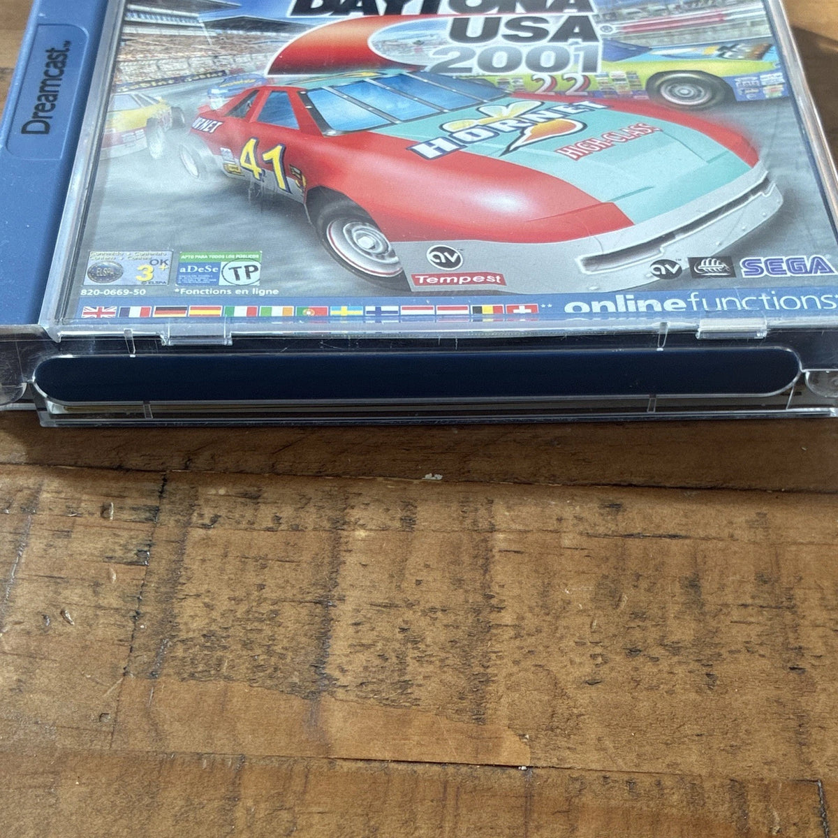 Daytona USA 2001 Sega Dreamcast PAL Racing Game In Box W/ Manual & Tested
