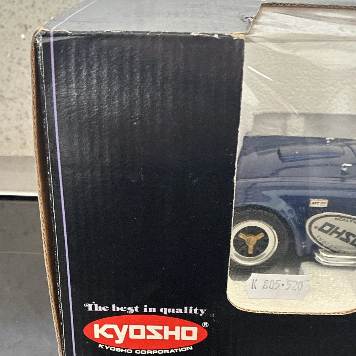 Brand New Kyosho Shelby Cobra 427 1:18 Blue/White Diecast No.7006