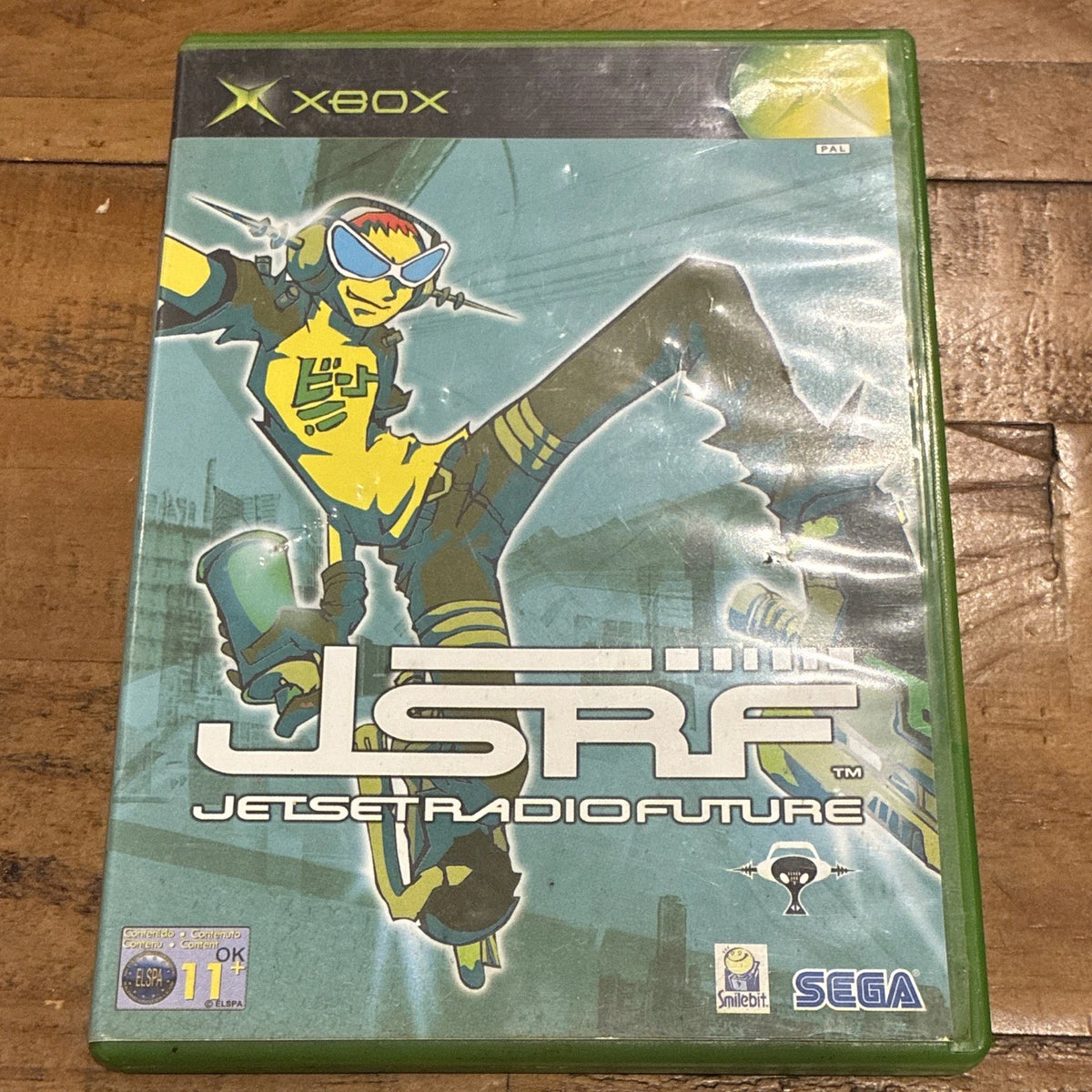 SEGA JSRF Jet Set Radio Future Microsoft Xbox PAL W/ Manual