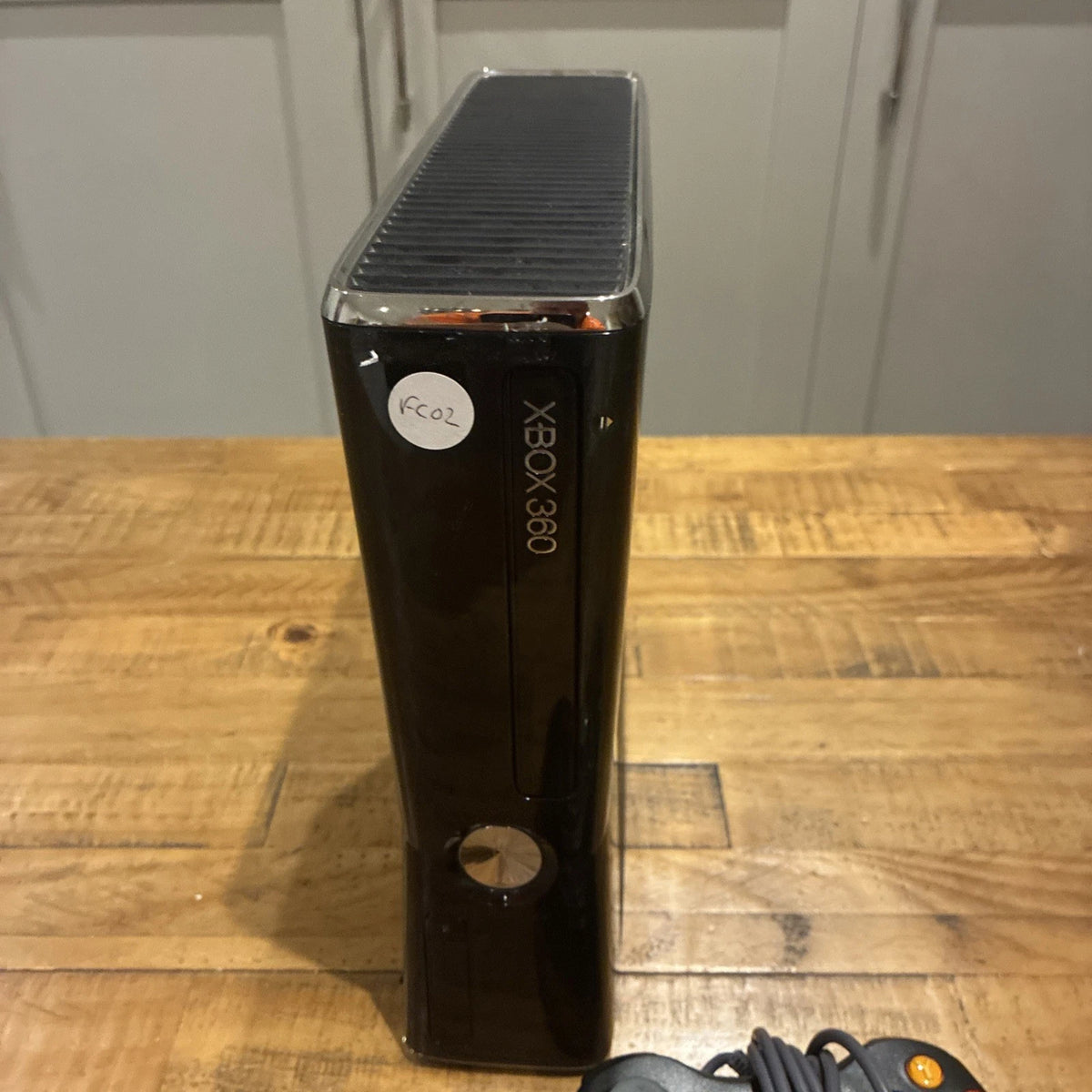 Xbox 360 S Slim Black Console With Wired Controller No Leads