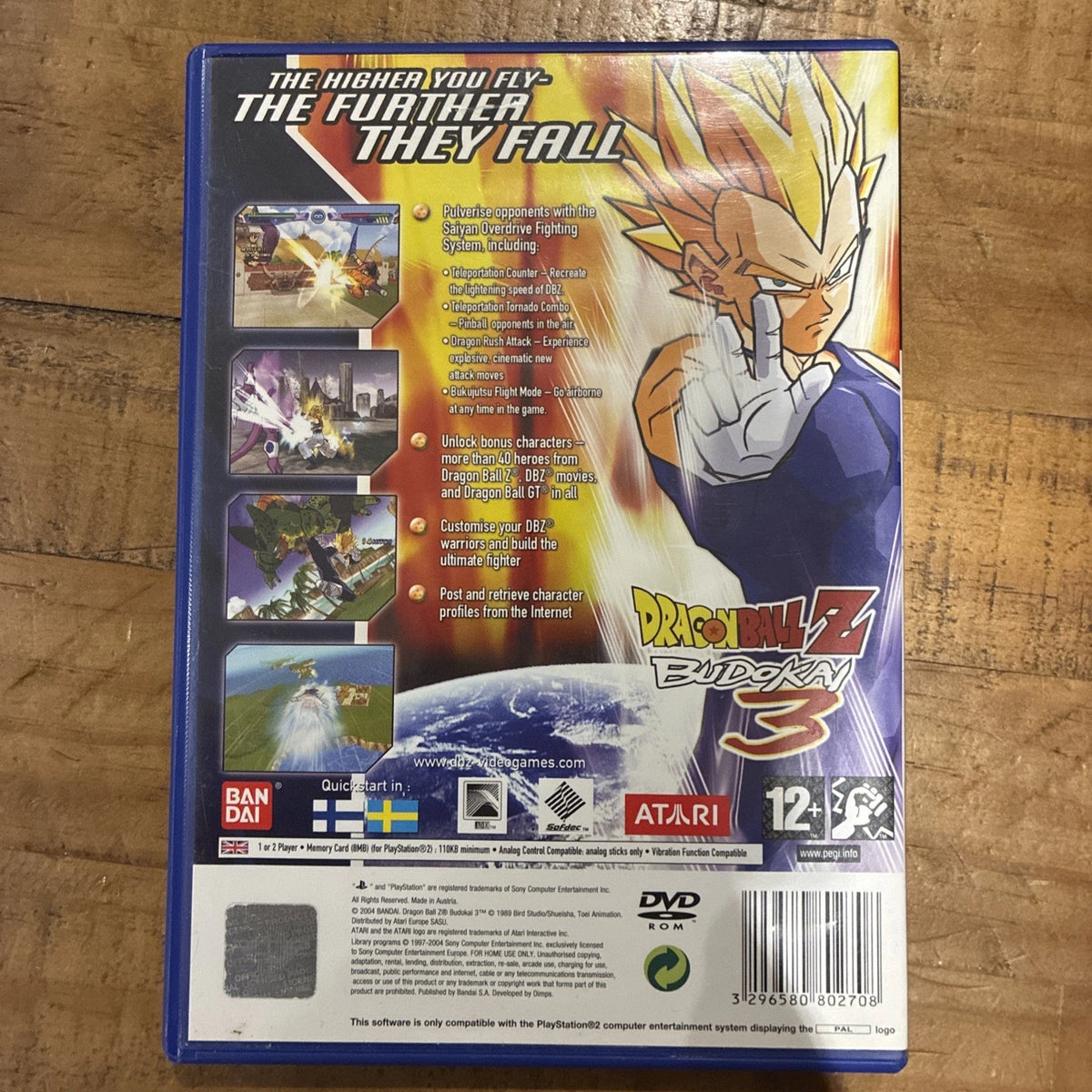 Dragon Ball Z Budokai 3 Sony PlayStation 2 Game With Manual