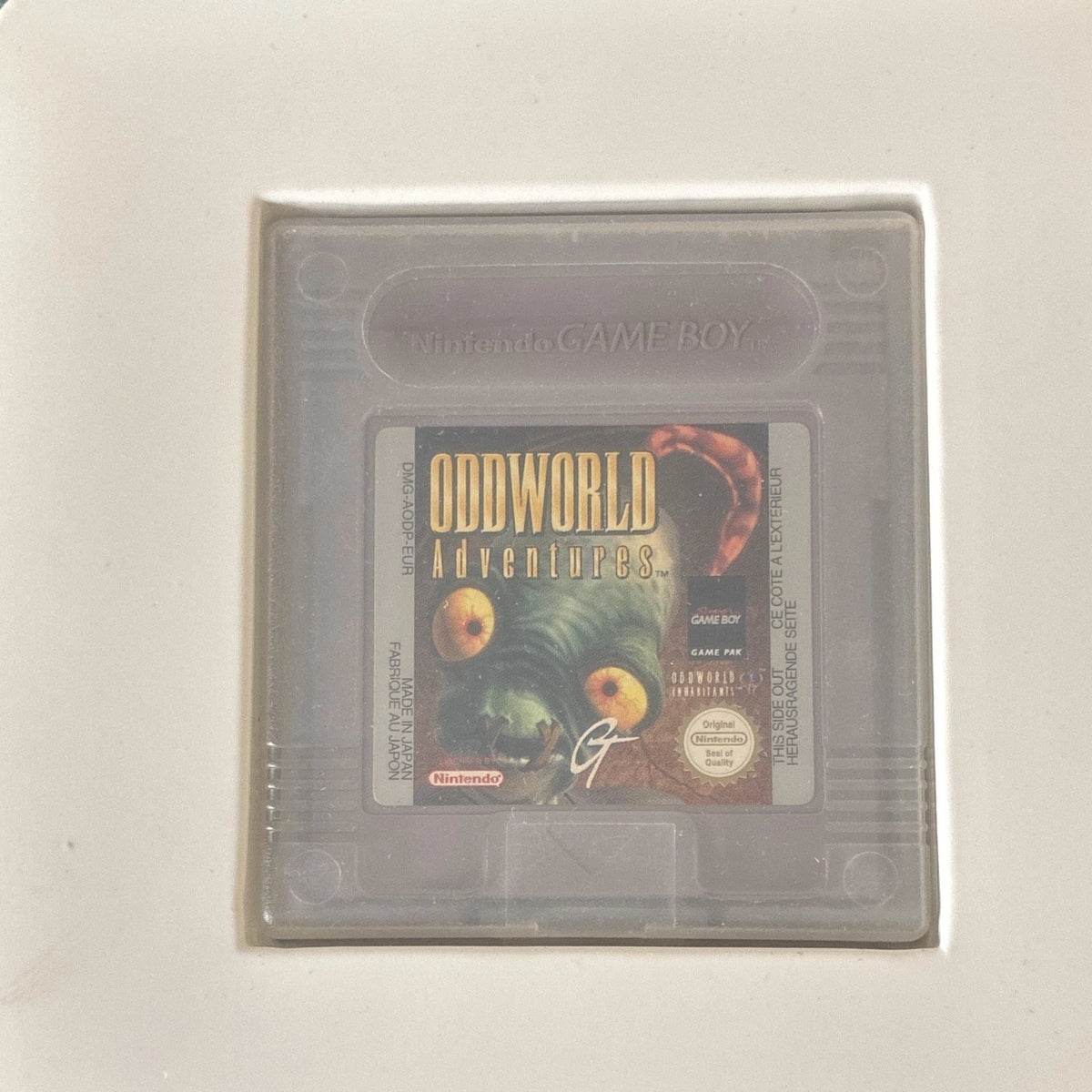 Oddworld Adventures for Nintendo Game Boy Game PAL 1997 Boxed No Manual
