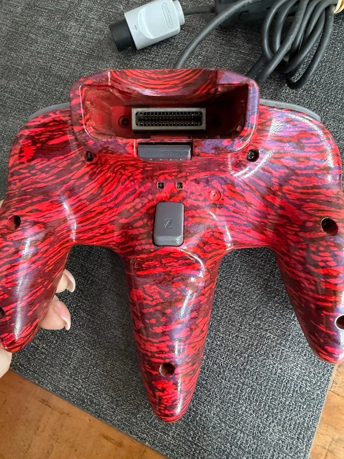 Nintendo 64 Foxdata Series 2 Red Rain Controller