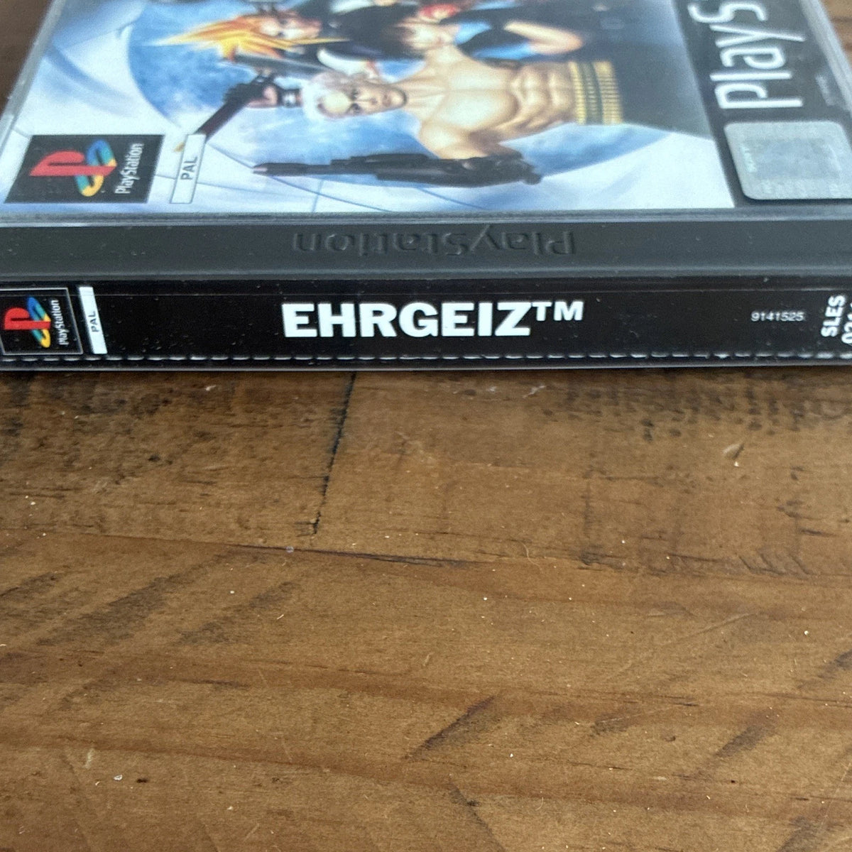 Ehrgeiz: God Bless The Ring Sony PlayStation 1 Game PAL Boxed No Manual
