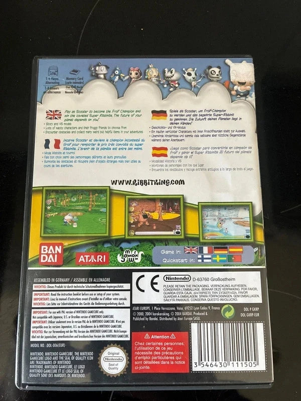 Ribbit King Nintendo Gamecube Game Boxed With Manual