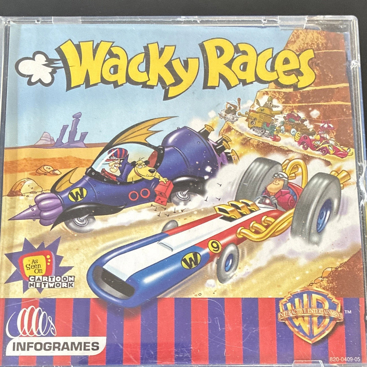 Wacky Races Racing Sega Dreamcast Game PAL Fully Boxed W/ Manual