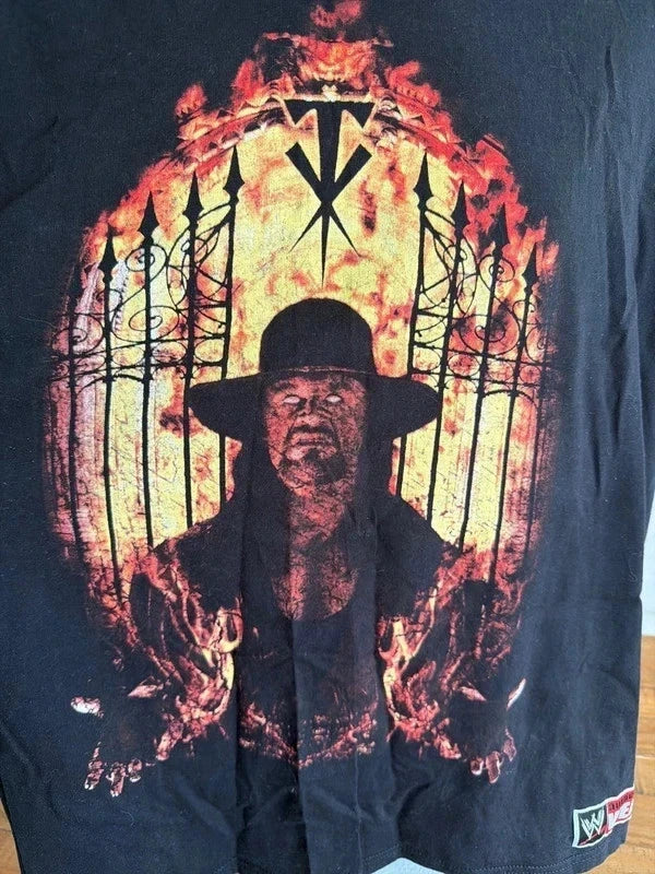 The Undertaker Vintage WWE T Shirt Size XL Authentic Merchandise