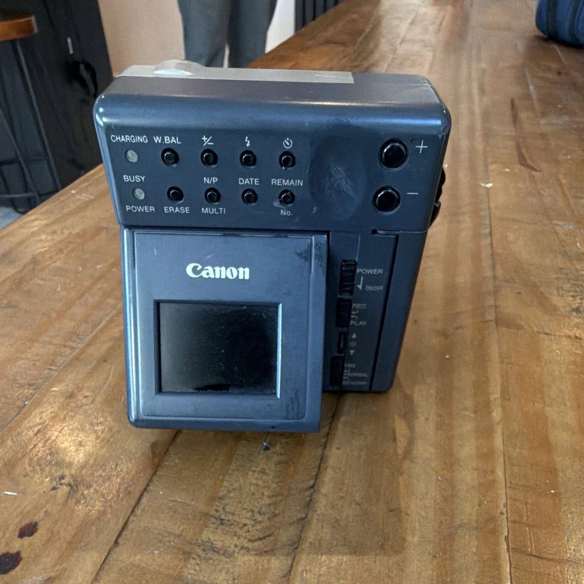 Canon PowerShot 350 Grey Compact Camera 0.3MP 1x/1x f/2.8 Flash 1.8in UNTESTED