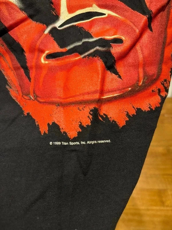 Kane Vintage WWE T Shirt 1999 Size XL Authentic Merchandise