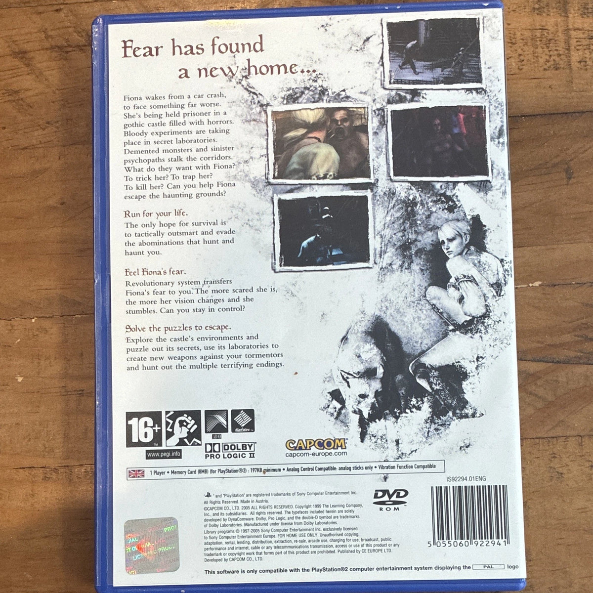 Haunting Ground Playstation 2 Game With Manual
